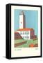 The Library, SDSU, San Diego, California-null-Framed Stretched Canvas