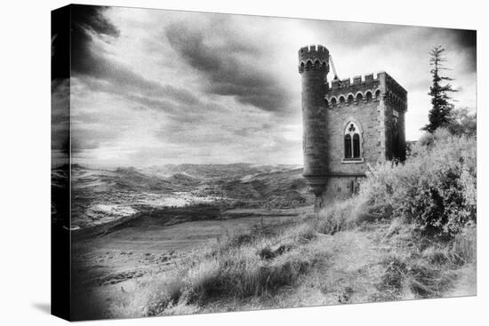 The Library Tower, Rennes-Le-Chateau, France-Simon Marsden-Stretched Canvas