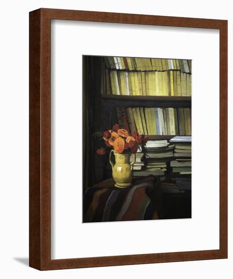 The Library-Félix Vallotton-Framed Premium Giclee Print