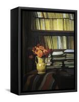 The Library-Félix Vallotton-Framed Stretched Canvas