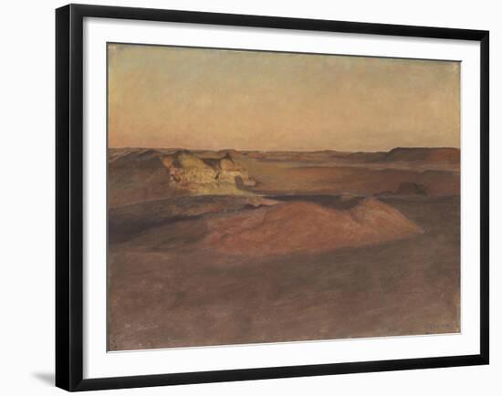 The Libyan Desert, Sunset-Sir William Blake Richmond-Framed Giclee Print