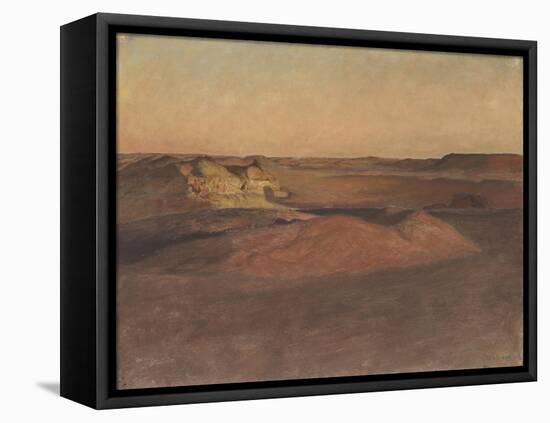 The Libyan Desert, Sunset-Sir William Blake Richmond-Framed Stretched Canvas