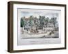 The Licensed Victuallers' School, Kennington Lane, Lambeth, London, c1841-GF Bragg-Framed Giclee Print