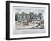 The Licensed Victuallers' School, Kennington Lane, Lambeth, London, c1841-GF Bragg-Framed Giclee Print