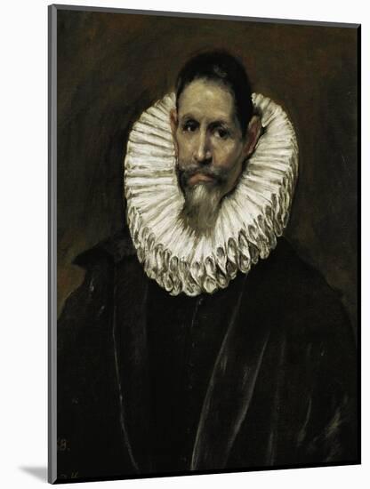 The Licentiate Jeronimo De Cevallos (Born Between 1559 and 1562), Painted Around 1604-El Greco-Mounted Giclee Print