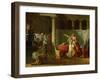 The Lictors Bring Brutus the Bodies of His Sons-Jacques-Louis David-Framed Giclee Print