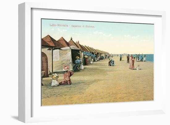 The Lido, Venice, Italy-null-Framed Art Print