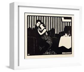 The Lie, 1897-Félix Vallotton-Framed Giclee Print