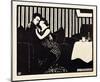 The Lie, 1897-Félix Vallotton-Mounted Giclee Print