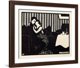 The Lie, 1897-Félix Vallotton-Framed Giclee Print