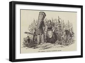 The Liebfrau Vintage, Gathering Grapes-null-Framed Giclee Print