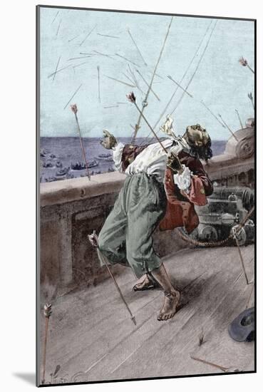 The Life & Adventures of Robinson Crusoe by Defoe-Joseph Finnemore-Mounted Giclee Print