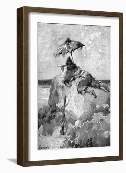 The Life & Adventures of Robinson Crusoe-Joseph Finnemore-Framed Giclee Print