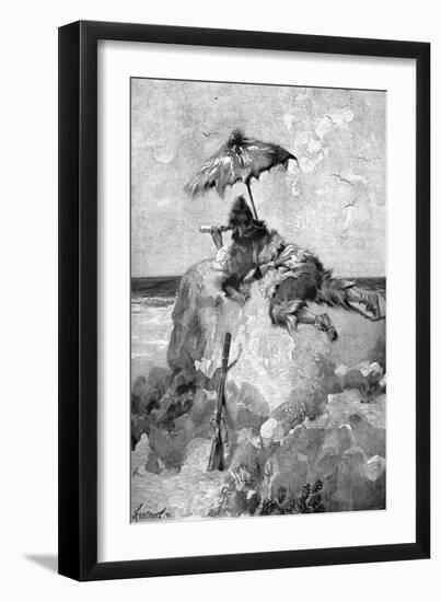 The Life & Adventures of Robinson Crusoe-Joseph Finnemore-Framed Giclee Print