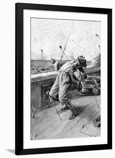 The Life & Adventures of Robinson Crusoe-Joseph Finnemore-Framed Giclee Print