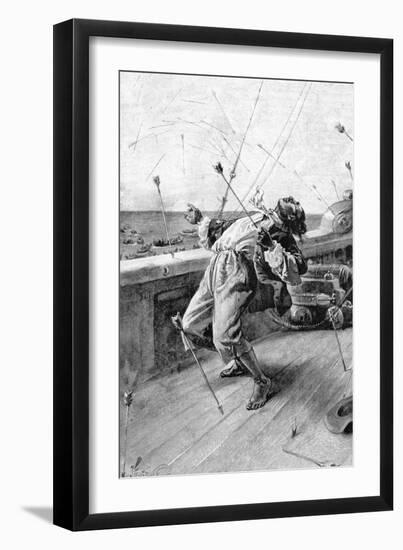 The Life & Adventures of Robinson Crusoe-Joseph Finnemore-Framed Giclee Print