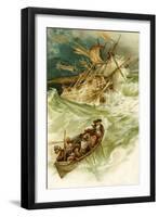 The Life & Adventures of Robinson Crusoe-Joseph Finnemore-Framed Premium Giclee Print