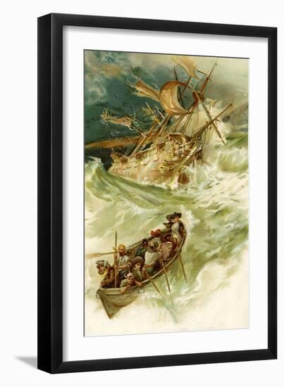 The Life & Adventures of Robinson Crusoe-Joseph Finnemore-Framed Premium Giclee Print