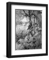 The Life & Adventures of Robinson Crusoe-Joseph Finnemore-Framed Premium Giclee Print