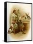 The Life & Adventures of Robinson Crusoe-Joseph Finnemore-Framed Stretched Canvas