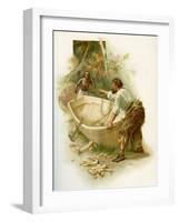 The Life & Adventures of Robinson Crusoe-Joseph Finnemore-Framed Giclee Print