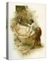 The Life & Adventures of Robinson Crusoe-Joseph Finnemore-Stretched Canvas