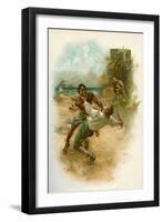 The Life & Adventures of Robinson Crusoe-Joseph Finnemore-Framed Giclee Print