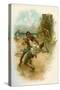 The Life & Adventures of Robinson Crusoe-Joseph Finnemore-Stretched Canvas