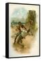 The Life & Adventures of Robinson Crusoe-Joseph Finnemore-Framed Stretched Canvas