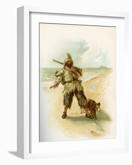 The Life & Adventures of Robinson Crusoe-Joseph Finnemore-Framed Giclee Print