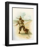 The Life & Adventures of Robinson Crusoe-Joseph Finnemore-Framed Premium Giclee Print