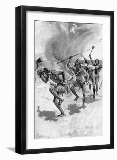 The Life & Adventures of Robinson Crusoe-Joseph Finnemore-Framed Premium Giclee Print