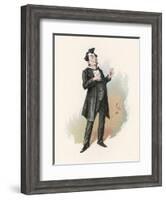 The Life and Adventures of Martin Chuzzlewit-Joseph Clayton Clarke-Framed Art Print