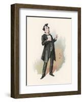 The Life and Adventures of Martin Chuzzlewit-Joseph Clayton Clarke-Framed Art Print