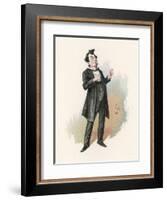 The Life and Adventures of Martin Chuzzlewit-Joseph Clayton Clarke-Framed Art Print