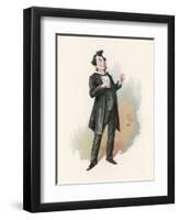 The Life and Adventures of Martin Chuzzlewit-Joseph Clayton Clarke-Framed Art Print