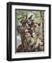 The Life and Adventures of Robinson Crusoe by Defoe-null-Framed Giclee Print