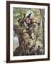 The Life and Adventures of Robinson Crusoe by Defoe-null-Framed Giclee Print