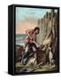 The Life and Adventures of Robinson Crusoe by Defoe-null-Framed Stretched Canvas