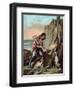 The Life and Adventures of Robinson Crusoe by Defoe-null-Framed Giclee Print