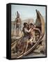 The Life and Adventures of Robinson Crusoe by Defoe-null-Framed Stretched Canvas