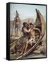 The Life and Adventures of Robinson Crusoe by Defoe-null-Framed Stretched Canvas