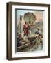 The Life and Adventures of Robinson Crusoe by Defoe-null-Framed Giclee Print