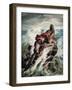 The Life and Adventures of Robinson Crusoe by Defoe-null-Framed Premium Giclee Print