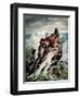 The Life and Adventures of Robinson Crusoe by Defoe-null-Framed Giclee Print