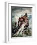 The Life and Adventures of Robinson Crusoe by Defoe-null-Framed Giclee Print