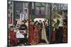 The Life and Miracles of Saint Godelieve, Polyptych, Last Quarter of 15th Century-null-Mounted Premium Giclee Print