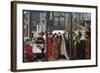 The Life and Miracles of Saint Godelieve, Polyptych, Last Quarter of 15th Century-null-Framed Art Print