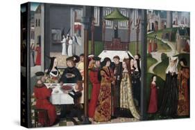 The Life and Miracles of Saint Godelieve, Polyptych, Last Quarter of 15th Century-null-Stretched Canvas