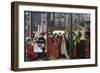 The Life and Miracles of Saint Godelieve, Polyptych, Last Quarter of 15th Century-null-Framed Premium Giclee Print